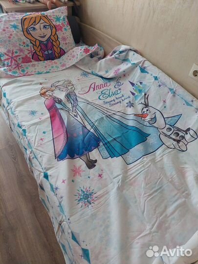 Холодное сердце Постельное 1,5 сп белье