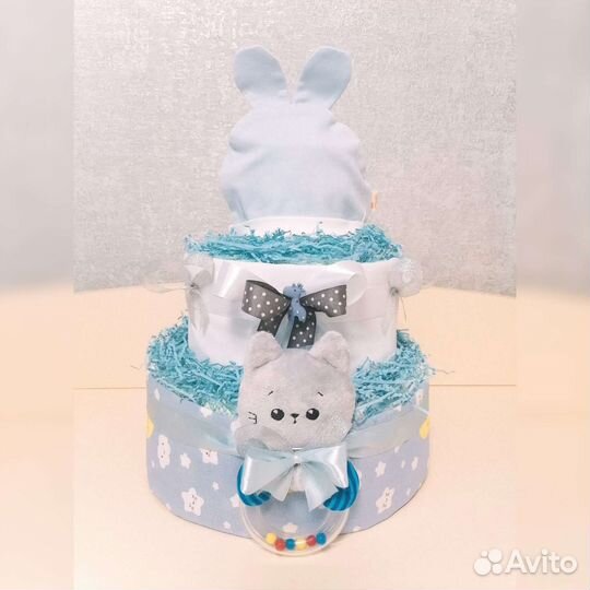 Торт из подгузников на выписку