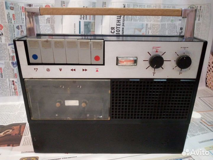 Кассетный магнитофон Электроника-301 (1974г.в.)