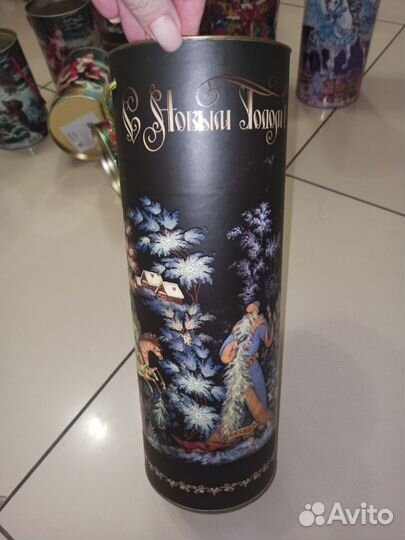 Коробка подарочная тубус