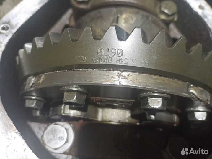 Ssangyong kyron задний мост 3,54