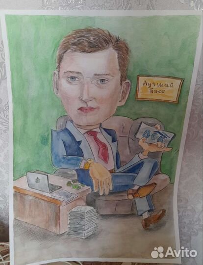 Портрет по фото на заказ