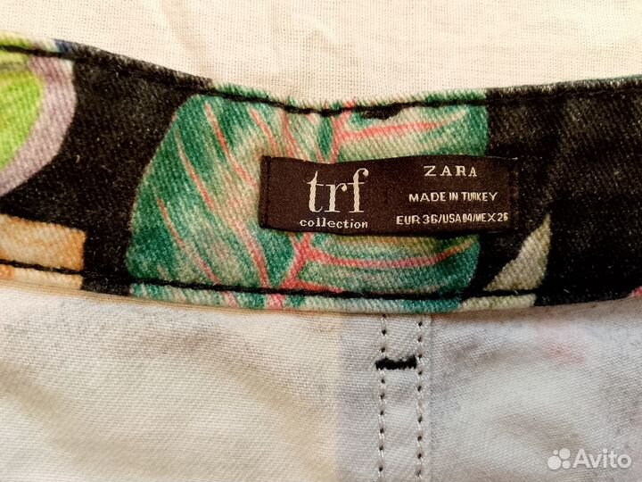 Шорты в стиле Джунгли Zara TRF Collection