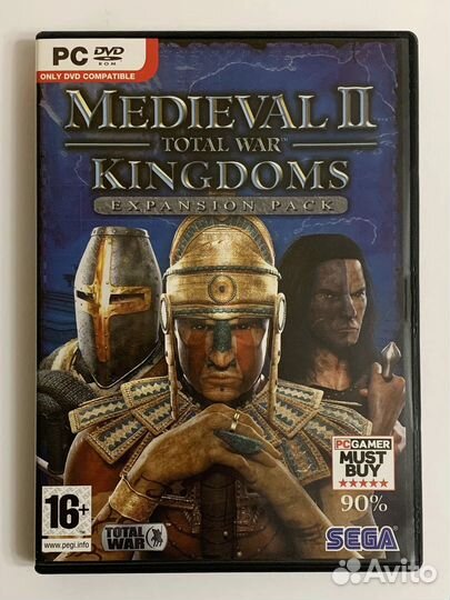 Medieval II Total War Kingdoms зарубежный DVD-бокс