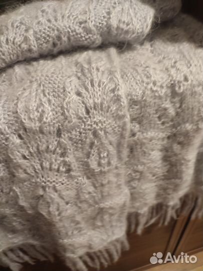 Пуховой шарф