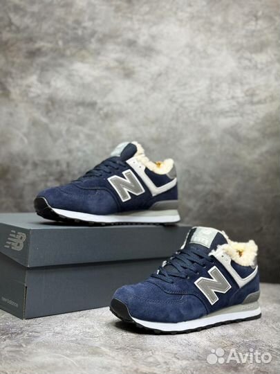 Кроссовки мужские зимние New Balance с мехом 41-46