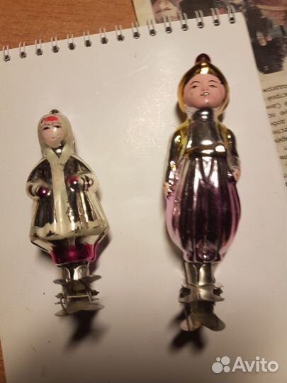 Елочные игрушки СССР советские