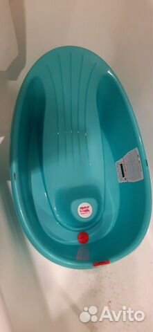 Детская ванночка для купания с горкой