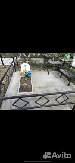 Установка памятников Изготовление оградок