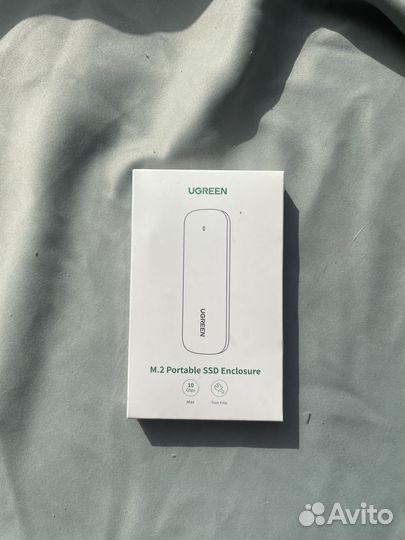 Кейс для m.2 nvme SSD Ugreen M2 SSD USB-C 10gbs
