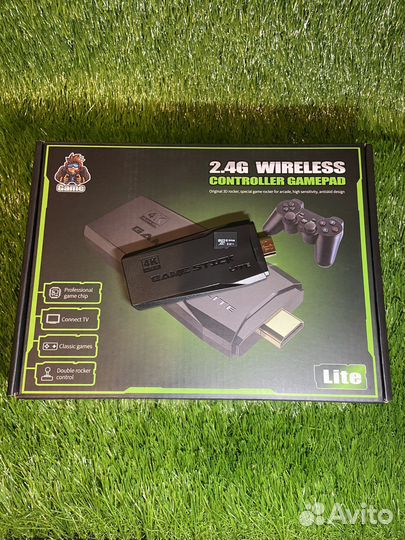 Игровые приставки game stick 4К новые