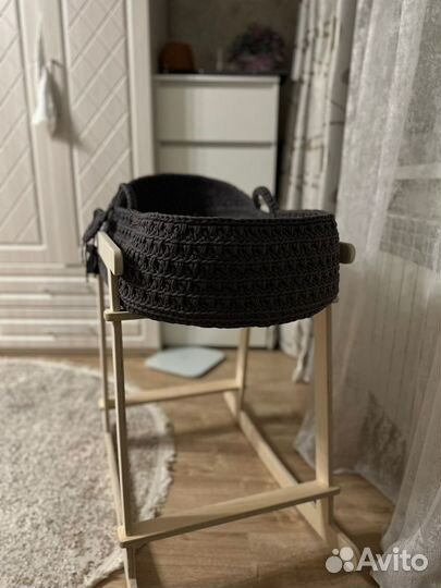 Люлька колыбель вязаная