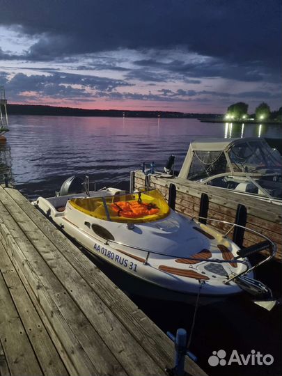 Катер Одиссей 530 каютный с мотором Yamaha 100 лс