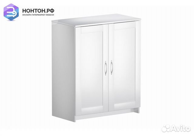 Комод с дверцами Сириус белый