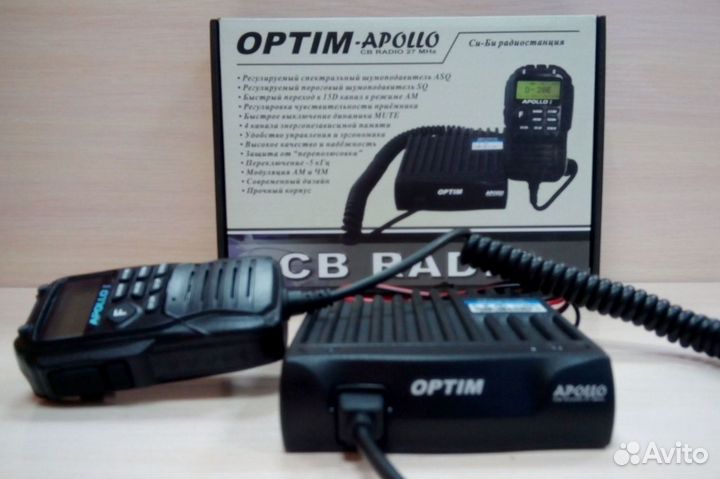 Optim-Apollo (Оптим-Аполло) радиостанция Си-Би