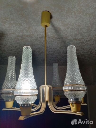 Люстра потолочная бу