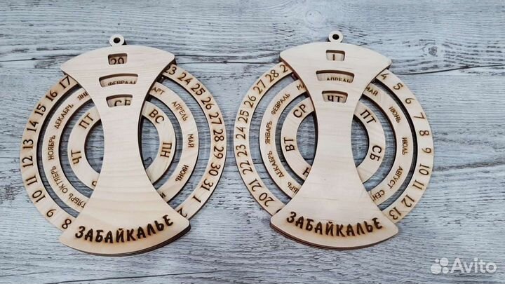 Вечный календарь из кедра, подарки,сувениры, издел