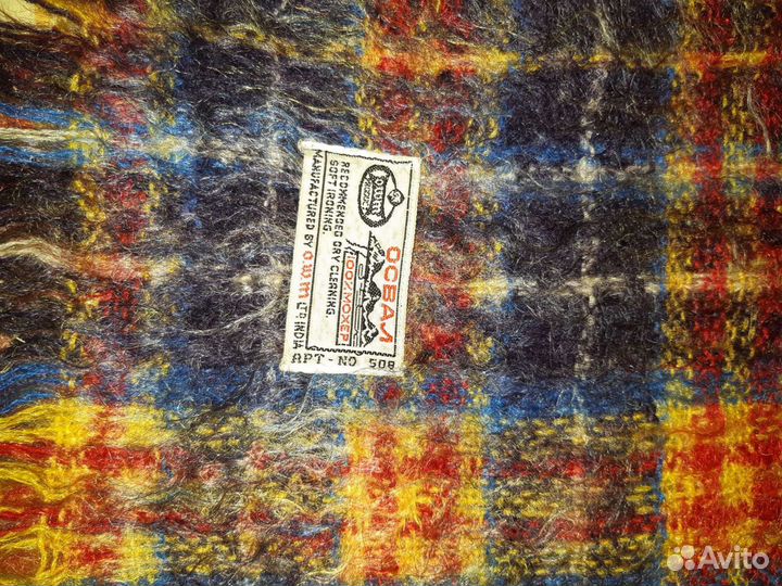 Мужской шарф времен ссср. Индия освал