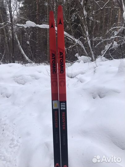 Лыжи гоночные atomic redster s9 carbon