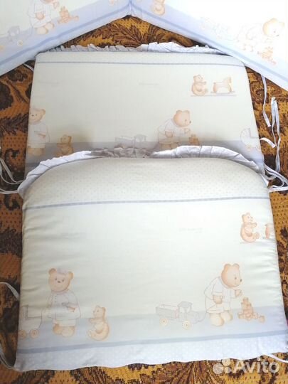 Бортики в детскую кроватку