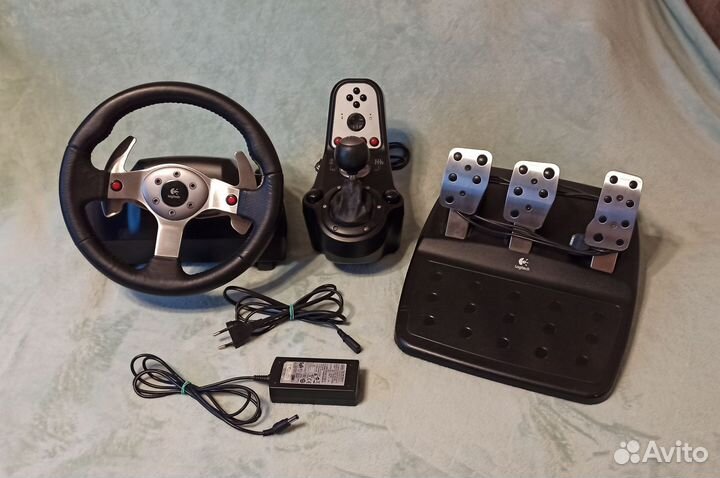 Logitech G25 + стойка