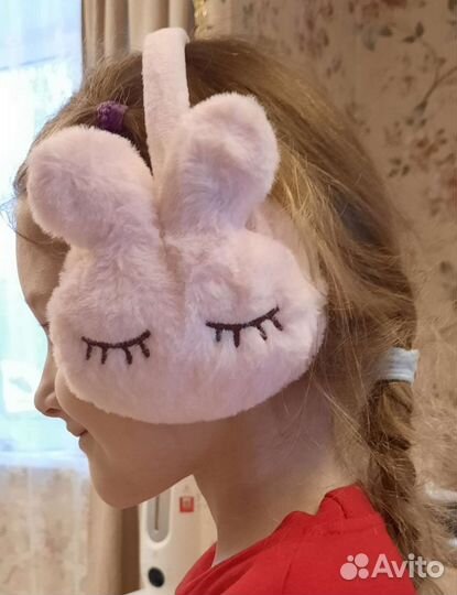 Детские наушники меховые теплые новые