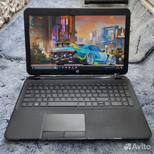 Мощный ноутбук HP 4-ядра/8озу/128ssd
