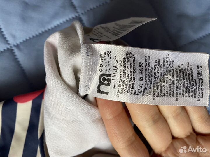 Купальник детский mothercare р.110