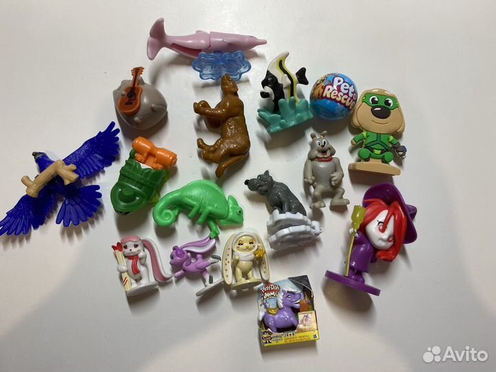 Игрушки из киндера и не только