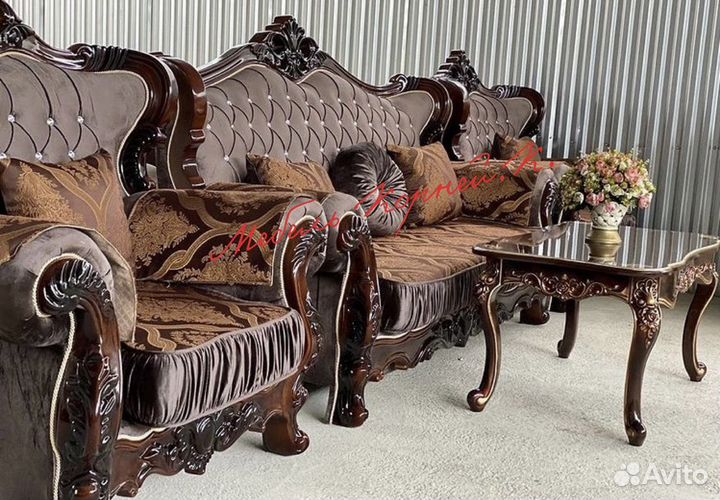 Диван и два кресла комплект новые