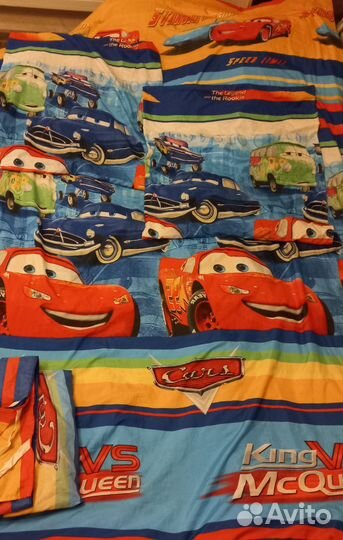 Постельное белье 1.5 спальное детское