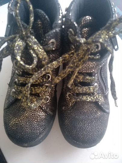 Ботинки минимен для девочки