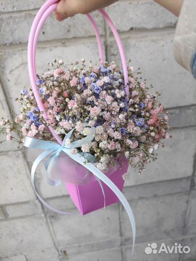 Композиция из гипсофилы