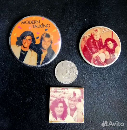 Modern talking значки