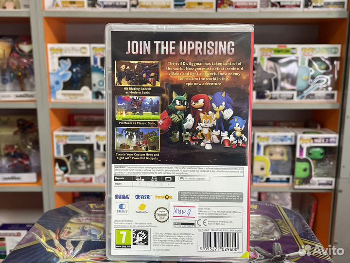 Sonic Forces Nintendo Switch