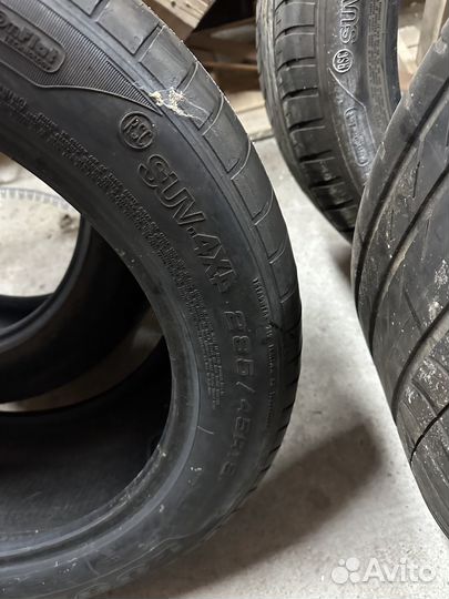 Goodyear Eagle F1 Asymmetric SUV 4x4 255/50 R19 и 285/45 R19