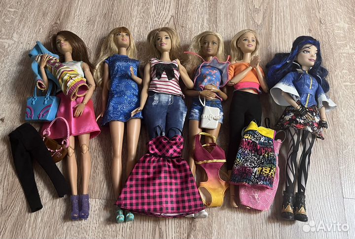 Куклы монстер хай, эвер афтер хай, барби