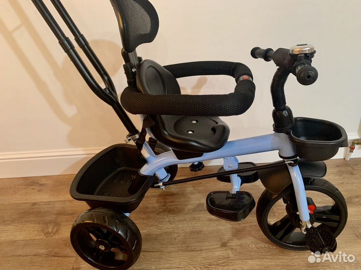 Велосипед коляска с ручкой