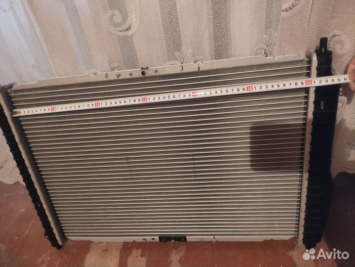 Радиатор охлаждения на Aveo