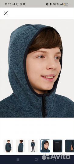 Толстовка outventure 146-152