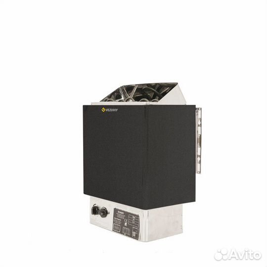 Электрокаменка vezuviy навесная (черная) - 3 везув