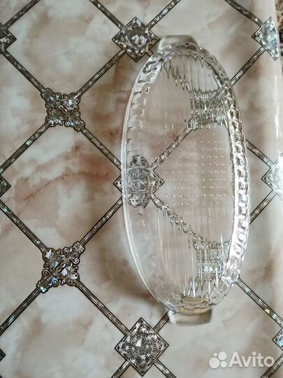 Селедочница стекло СССР