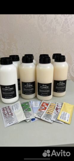 Davines L'occitane шампунь маска молочко