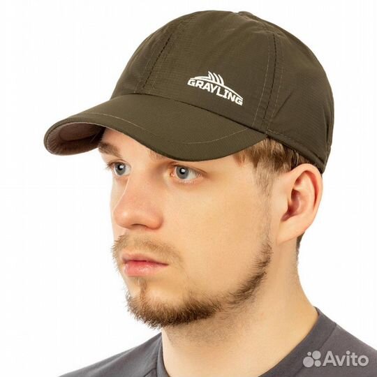 23529 Бейсболка Grayling Скат таслан хаки