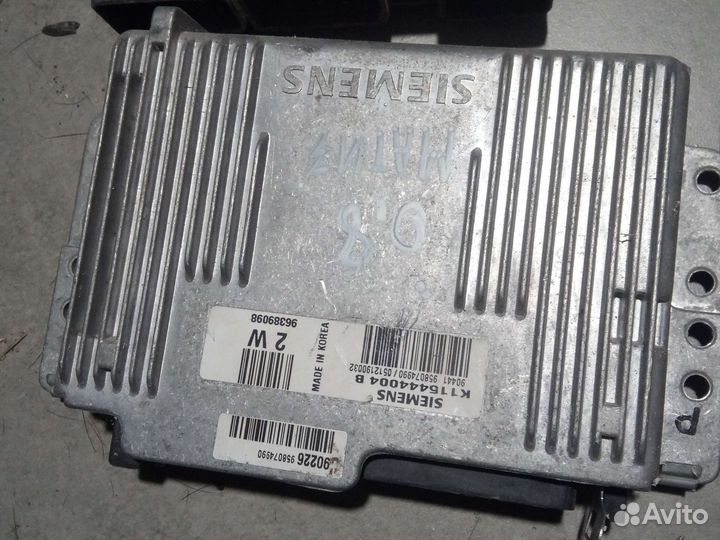 Блок управления двигателем Renault Logan symbol