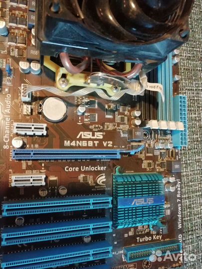 Продам комплект Mb AM3 Asus + CPU Athlon2 / 3,3 Gh