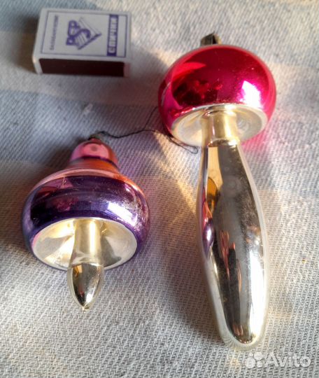 Ёлочные игрушки СССР винтаж