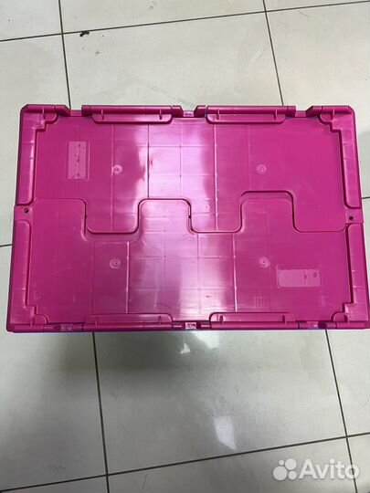 Ящик пластиковый с крышкой