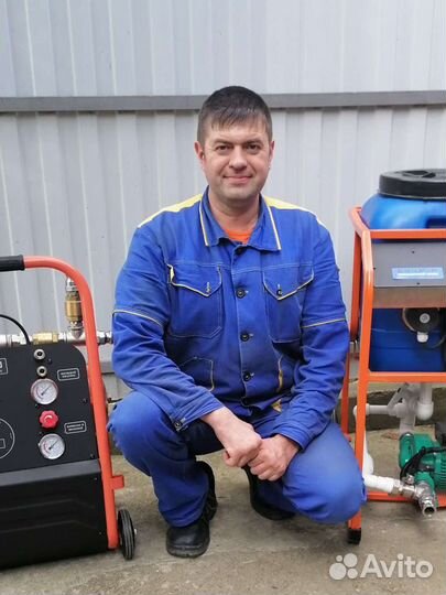 Промывка систем отопления теплообменников котлов