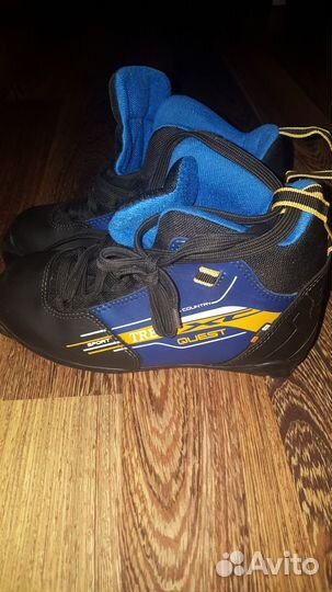 Лыжные ботинки trek quest SNS для лыж полуавтомат